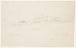 Disegno, Templi, Baalbek, 6 maggio 1868