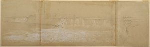 Disegno, Le cascate del Niagara, settembre o ottobre 1856 da Frederic Edwin Church