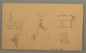 Disegno, Valle di Vallais, forse 1868
