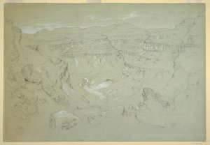 Disegno, Valle di El Yemen, 20 febbraio 1868