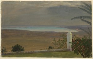 Disegno, Veduta del mare, 1865 da Frederic Edwin Church