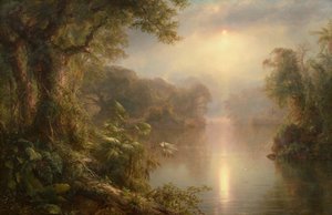 El Rio de Luz (Il fiume della luce) da Frederic Edwin Church
