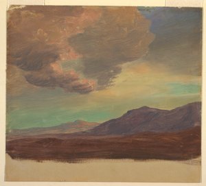 Paesaggio, vicino a Palestina o Siria