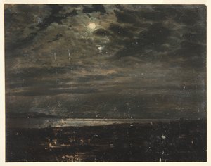 Costa al chiaro di luna (Possibilmente Maine)