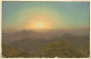 Paesaggio mattutino da Frederic Edwin Church