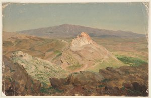 Monte Pentelico da Frederic Edwin Church