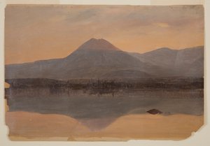 Monte Katahdin dal lago Katahdin