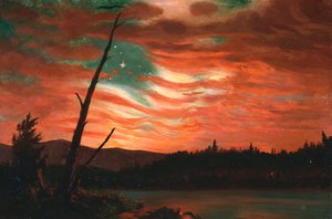 Il nostro stendardo nel cielo da Frederic Edwin Church
