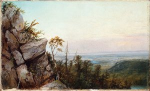 Rocce e paesaggio da Frederic Edwin Church