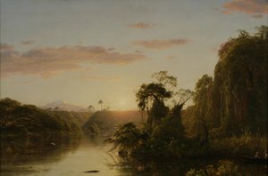 Scena sul Magdalena da Frederic Edwin Church