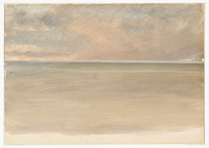 Paesaggio marino con la calotta glaciale in lontananza da Frederic Edwin Church