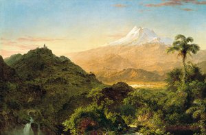 Paesaggio sudamericano da Frederic Edwin Church