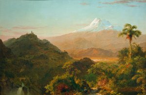 Paesaggio sudamericano da Frederic Edwin Church