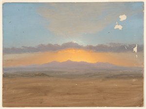 Tramonto da Frederic Edwin Church
