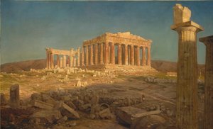 Il Partenone da Frederic Edwin Church