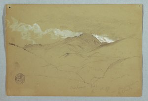 Vista da est del Monte Chimborazo, Ecuador