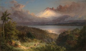 Vista di Cotopaxi da Frederic Edwin Church