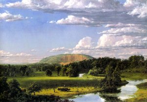 West Rock, New Haven da Frederic Edwin Church