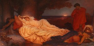Cimone e Ifigenia, 1884 da Frederic Leighton