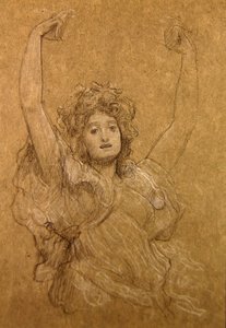 Studio di una ragazza danzante da Frederic Leighton