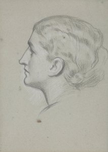 Studio della testa di una donna per il dipinto 