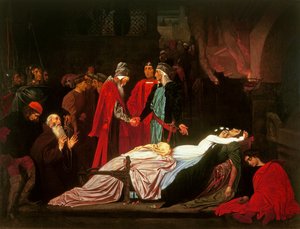 La riconciliazione dei Montecchi e dei Capuleti sui corpi di Romeo e Giulietta