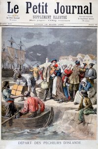 Partenza dei pescatori islandesi, 1894