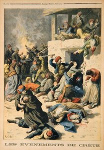Eventi di Creta, da "Le Petit Journal", 26 luglio 1896