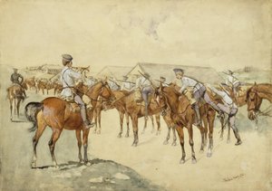 Una chiamata alle armi da Frederic Remington