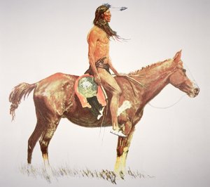 Un coraggioso Cheyenne da Frederic Remington