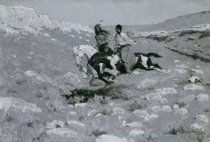 Cerimonia del cavallo più veloce, c.1900 da Frederic Remington