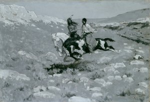 Cerimonia del cavallo più veloce, c. 1900 da Frederic Remington