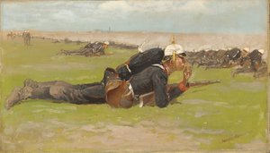 Esercitazione sul Campo per la Fanteria Prussiana da Frederic Remington