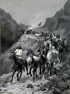 Geronimo e la sua banda che tornano da un