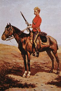 Polizia a cavallo del Nord-Ovest del Canada da Frederic Remington