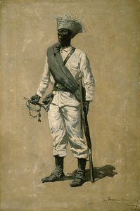 Uno degli uomini di Gomez, 1899 da Frederic Remington