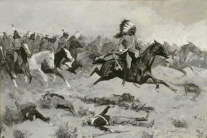 Lodges Rossi in Fuga Passati attraverso la Linea, c.1900