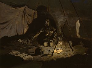 Le foglie secche erano durate più a lungo di lei, c.1899