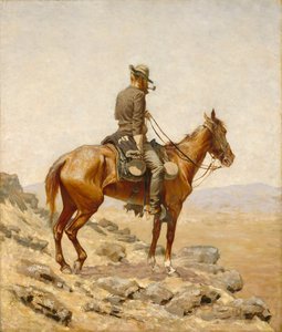 La vedetta, 1887 da Frederic Remington