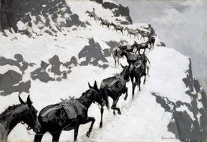 Il pacchetto Mule da Frederic Remington