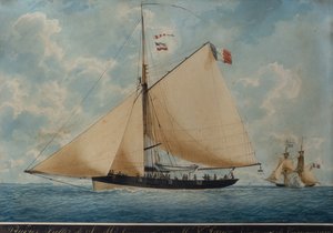 Pluvier, Cutter di S.M. commissionato da MR. V. Sance