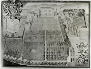 Il giardino delle piante medicinali del re, 1636 da Frederic Scalberge