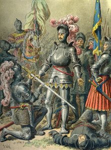 Francesco I a Pavia (1525), sconfitta dove fu fatto prigioniero
