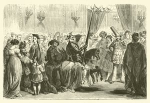 Ballo mascherato del Grande Mondo: ingresso di Don Chisciotte da Frederic Theodore (after) Lix