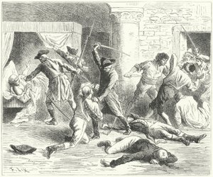 Massacro dei francesi a Verona da Frederic Theodore (after) Lix