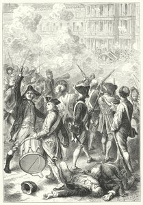 Assalto al Palazzo delle Tuileries da parte dei sanculotti da Frederic Theodore (after) Lix