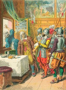 Arresto di Broussel da Frederic Theodore Lix