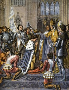 Incoronazione di Carlo VII di Francia a Reims, c.1900