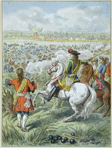 Passaggio del Reno da parte degli eserciti del re Luigi XIV da Frederic Theodore Lix