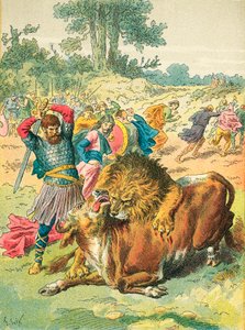Pepin-Le-Bref al Campo di Marte da Frederic Theodore Lix